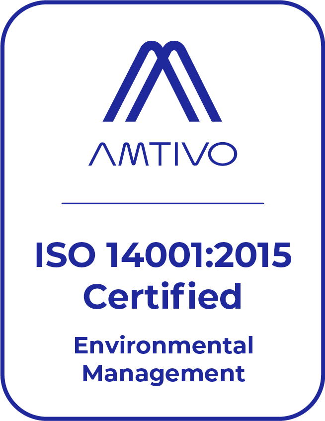 Amtivo ISO 14001:2015 Certified - Environmental Management